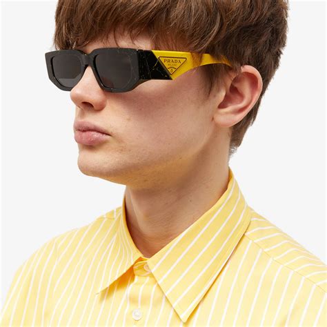 prada sunglasses yellow|prada sunglasses men's.